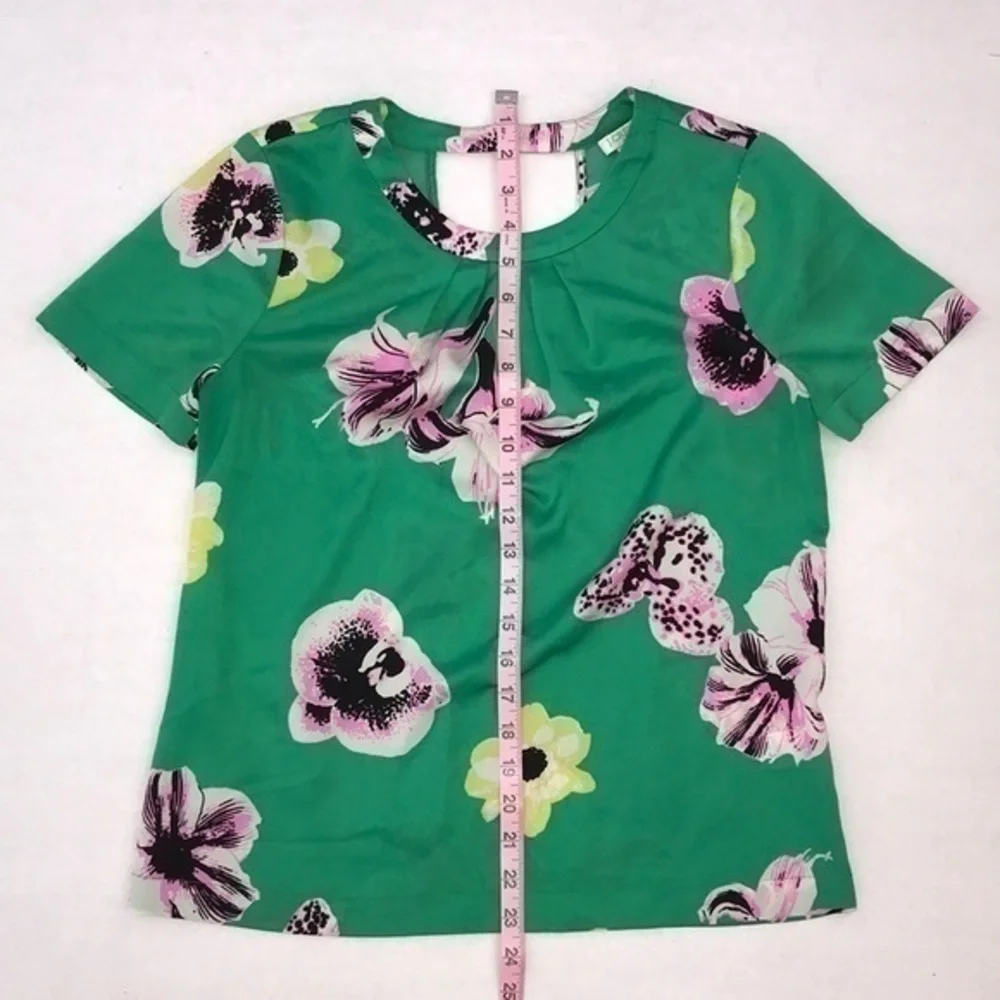 J. Crew Floral Blouse